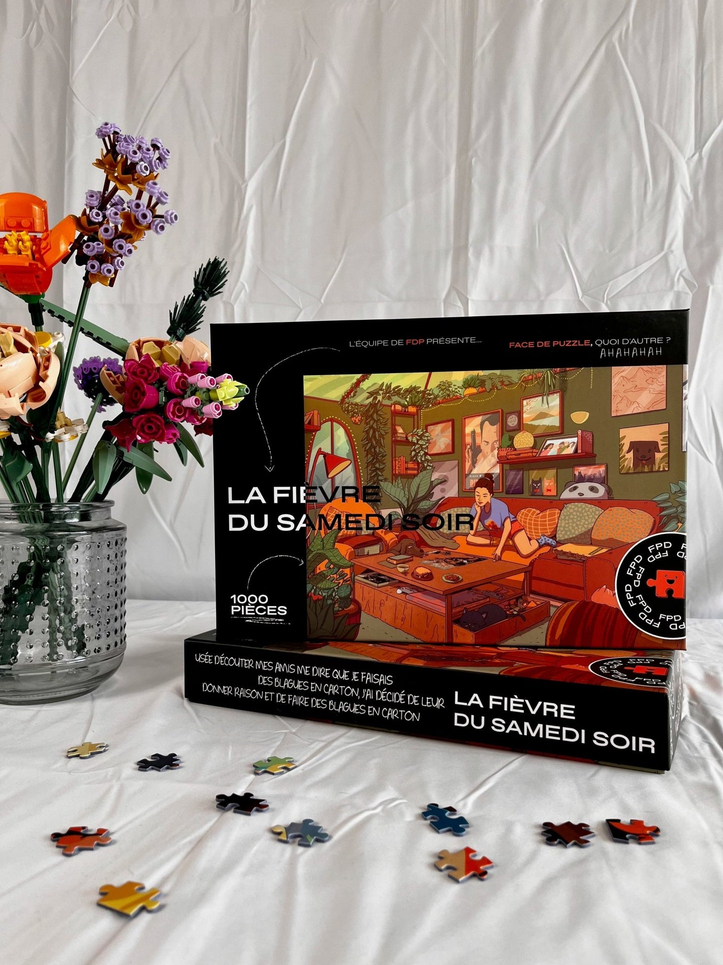 Puzzle - La fièvre du Samedi soir - 1000 pièces - Face de Puzzle