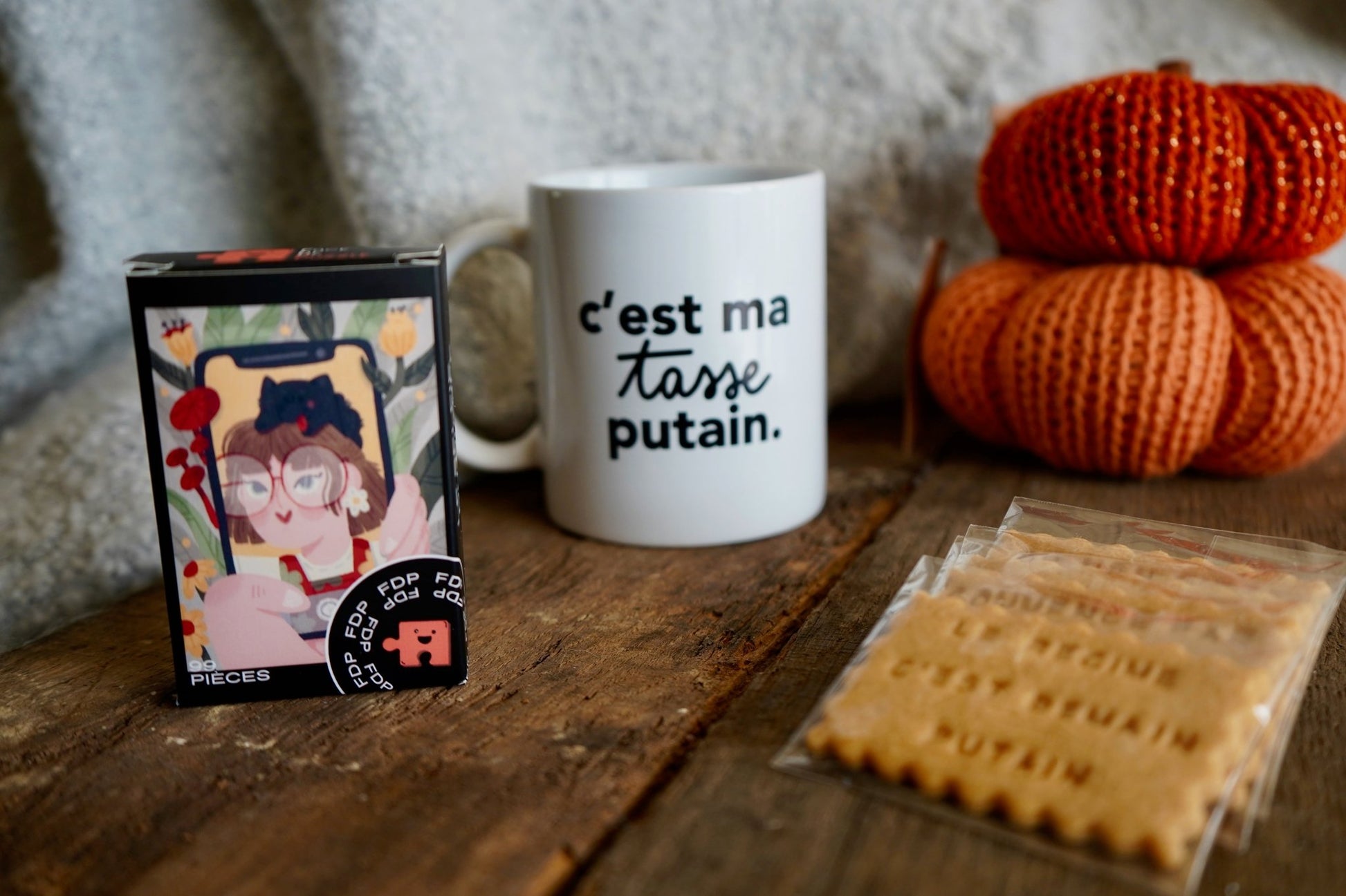 Le coffret goûter - Face de Puzzle